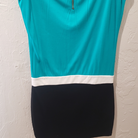 Mango color block dress. Size small NWT - Picture 5 of 7